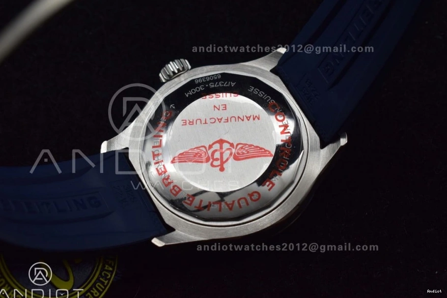 Dial SS Strap Edition SuperOcean Automatic BLSF Blue on Blue 42 A2824 Rubber Best 1:1 0420